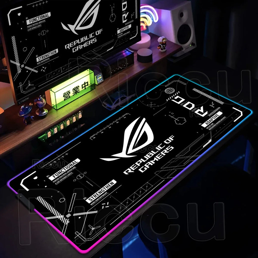 Mousepad Gaming RGB XXL | Antideslizante LED