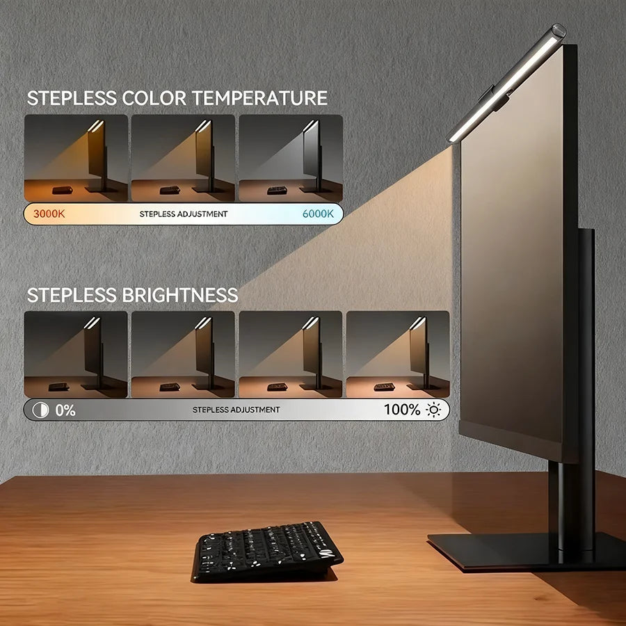 Barra LED RGB para Monitor 🖥️ | Iluminación Gaming Regulable