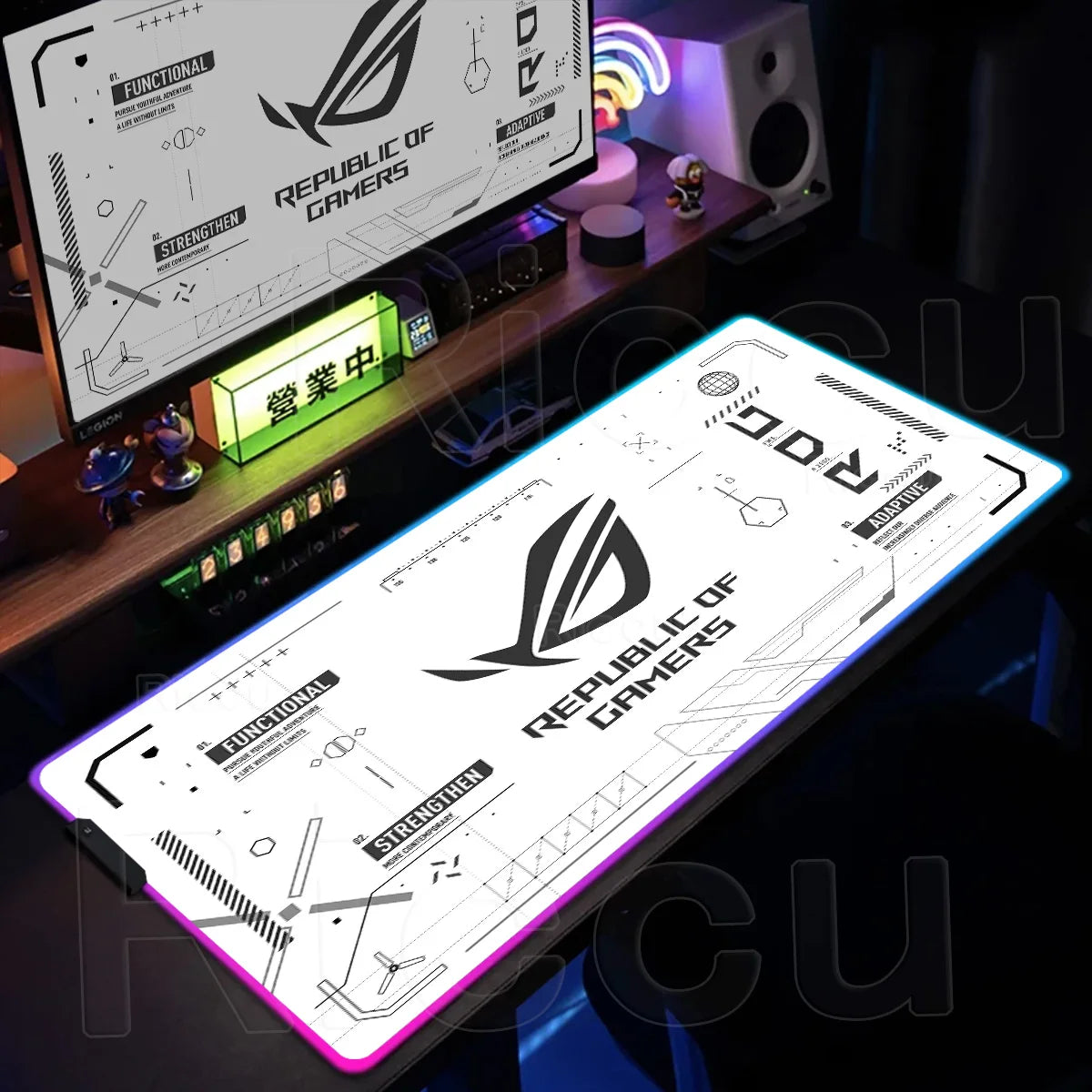 Mousepad Gaming RGB XXL | Antideslizante LED