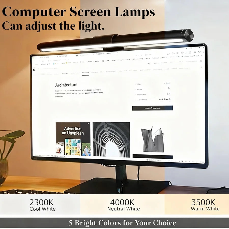 Barra LED RGB para Monitor 🖥️ | Iluminación Gaming Regulable