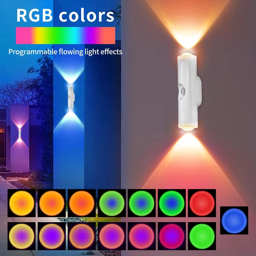 Lámpara LED Atardecer RGB 🌅 | Sensor de Movimiento y Carga USB